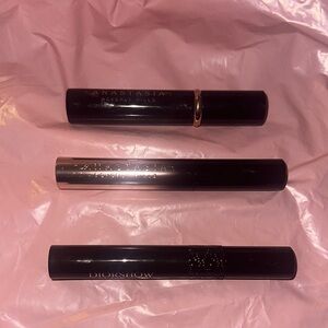 Mascara Bundle of 3- DIORSHOW, ABH LASH BRAG, LASH SCULPT - brand new never used